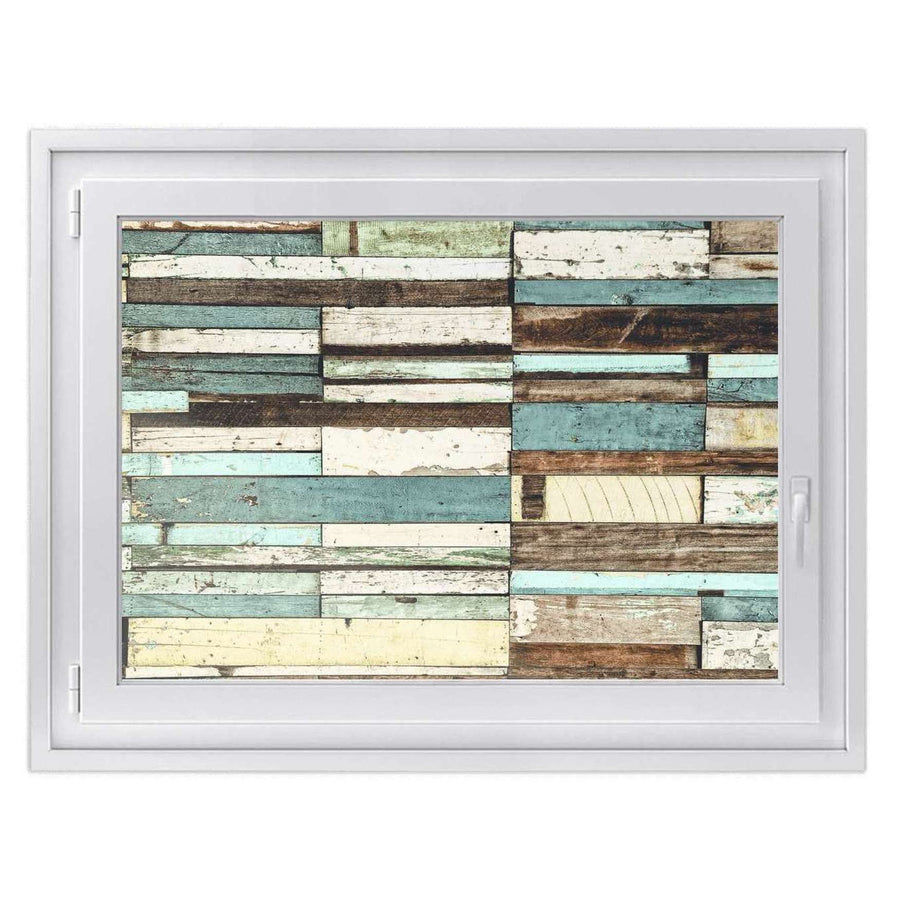 Fensterfolie [quer] -Schiffsbruch- Größe: 100x70 cm