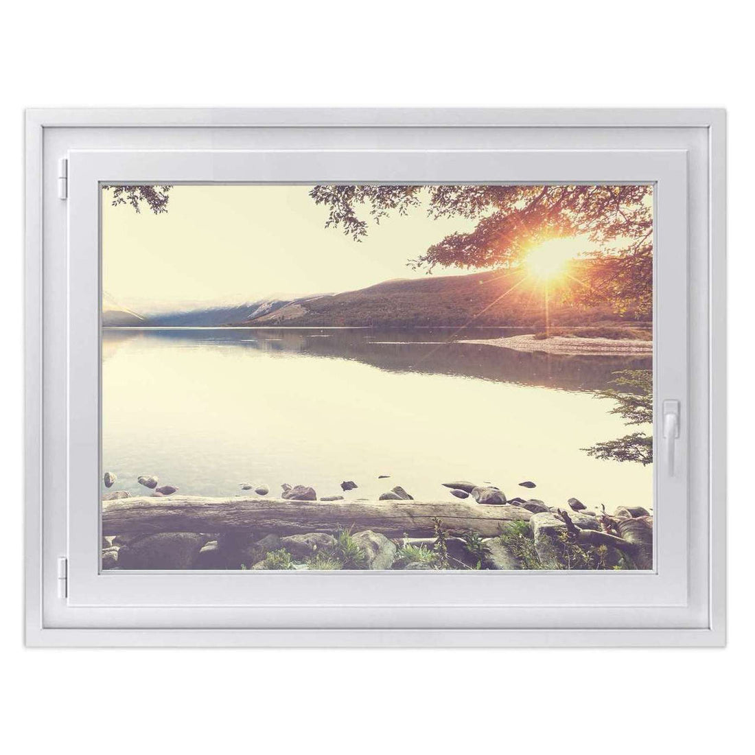 Fensterfolie [quer] -Seaside Dreams- Größe: 100x70 cm