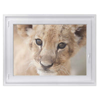 Fensterfolie [quer] -Simba- Größe: 100x70 cm