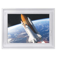 Fensterfolie [quer] -Space Traveller- Größe: 100x70 cm
