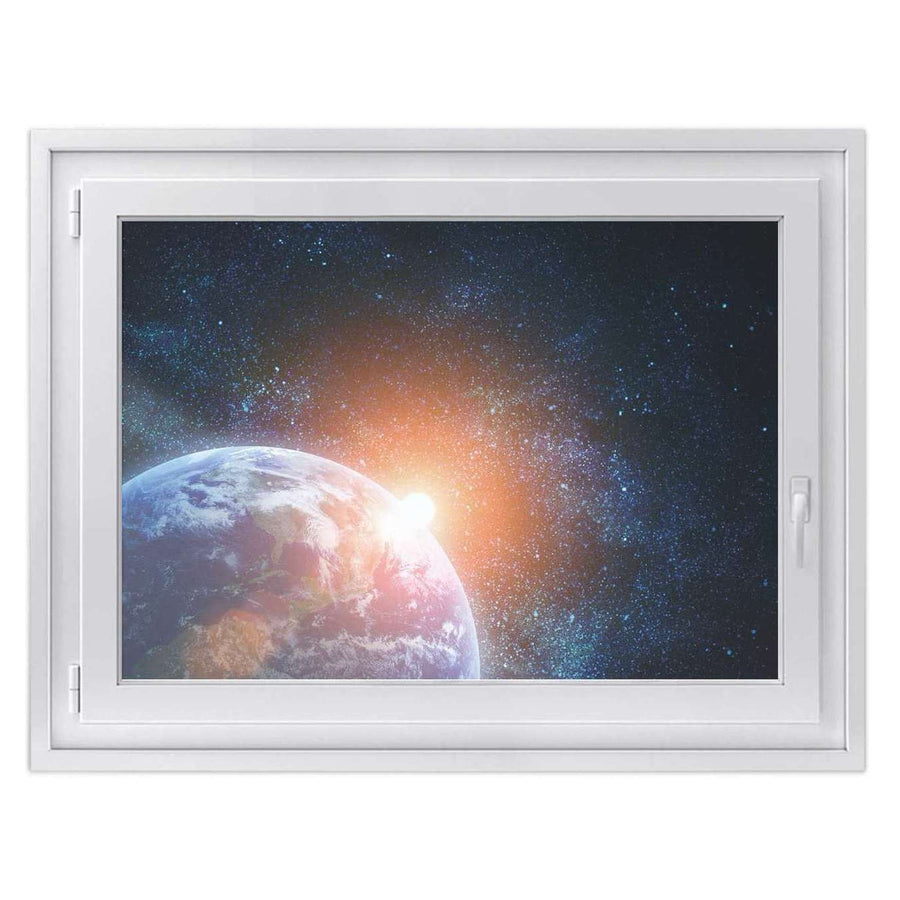 Fensterfolie [quer] -Sunrise- Größe: 100x70 cm