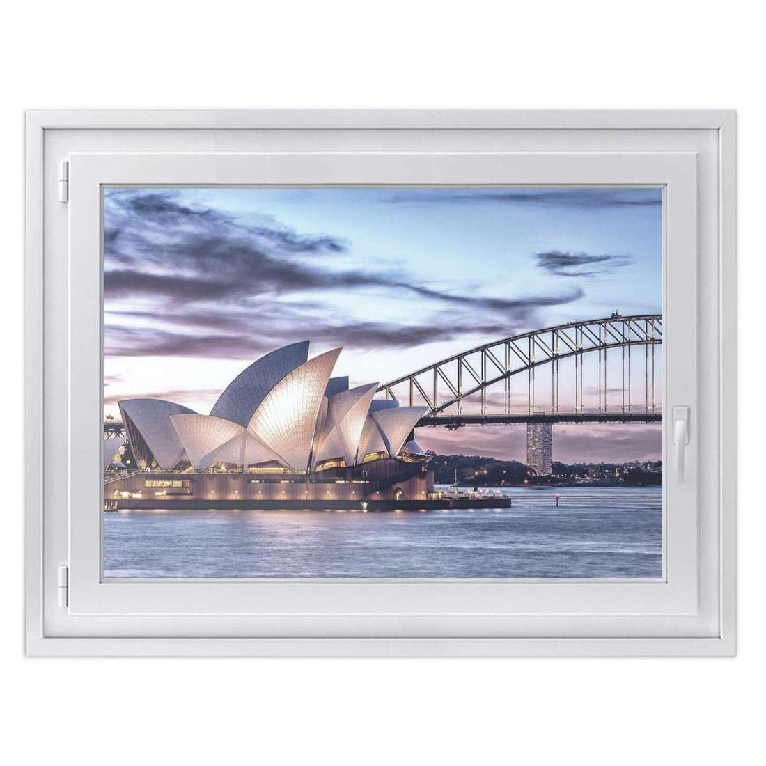 Fensterfolie [quer] -Sydney- Größe: 100x70 cm