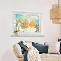 Fensterfolie [quer] Sun Flair  - Wohnzimmer100cm x 70cm