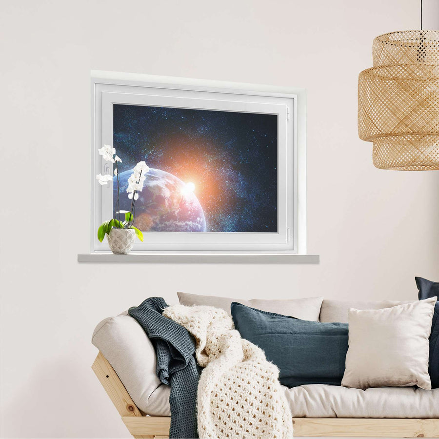 Fensterfolie [quer] Sunrise  - Wohnzimmer100cm x 70cm