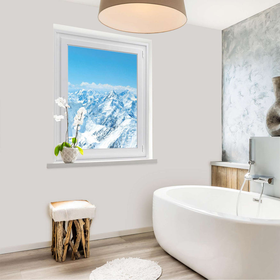 Fensterfolie [hoch] - Himalaya - 70x100 cm - Bad
