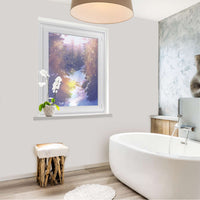 Fensterfolie [hoch] - Lichtflut - 70x100 cm - Bad