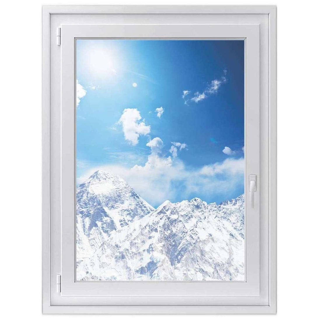 Fensterfolie [hoch] -Everest- Größe: 70x100 cm
