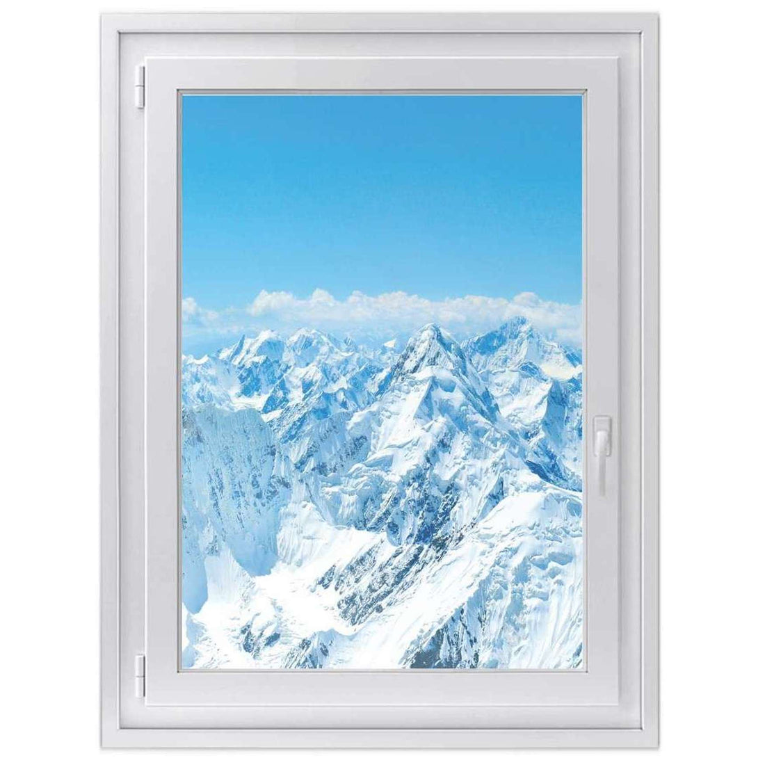 Fensterfolie [hoch] -Himalaya- Größe: 70x100 cm