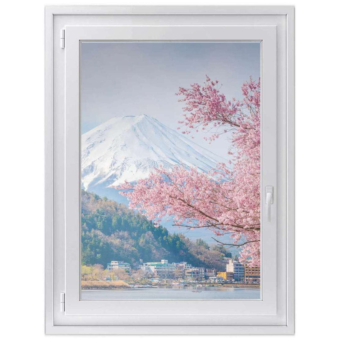 Fensterfolie [hoch] -Mount Fuji- Größe: 70x100 cm