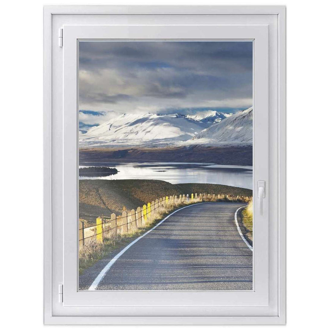 Fensterfolie [hoch] -New Zealand- Größe: 70x100 cm