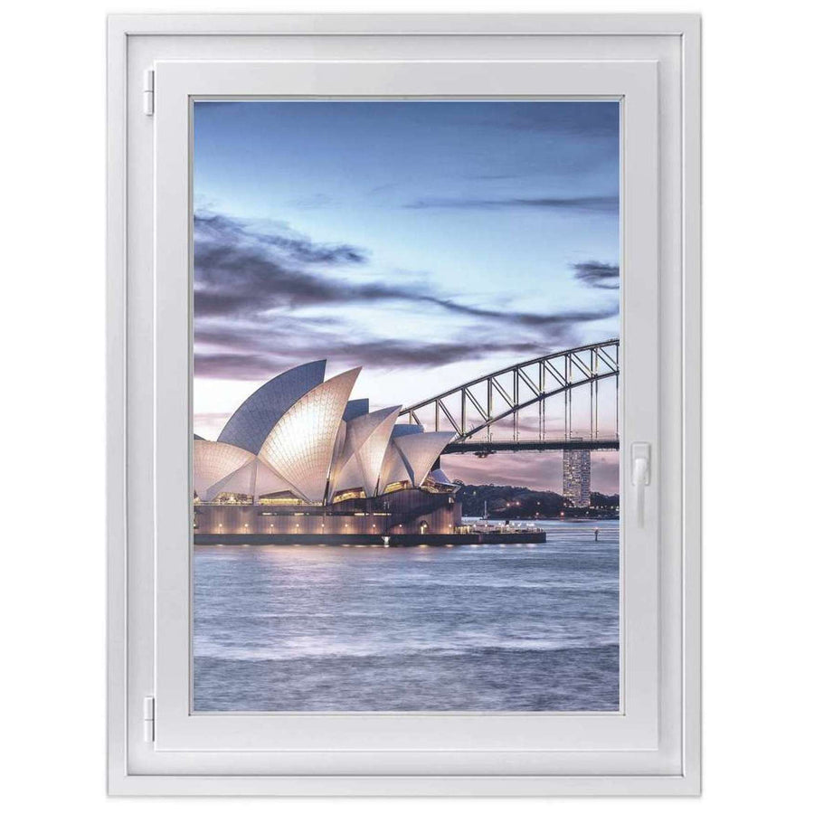 Fensterfolie [hoch] -Sydney- Größe: 70x100 cm