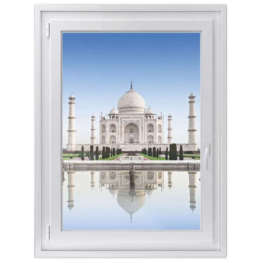Fensterfolie [hoch] -Taj Mahal- Größe: 70x100 cm