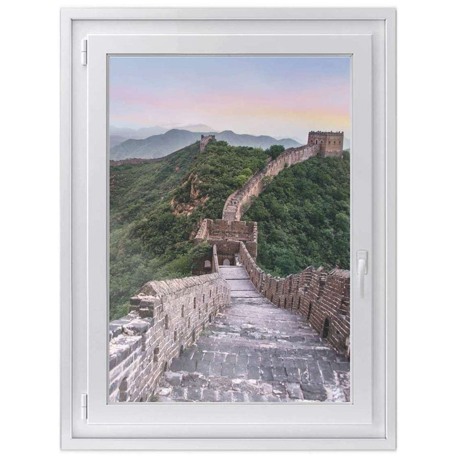 Fensterfolie [hoch] -The Great Wall- Größe: 70x100 cm