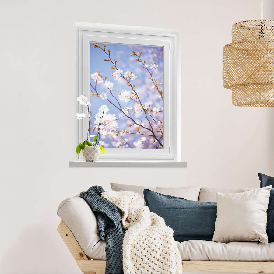 Fensterfolie [hoch] Apple Blossoms  - Wohnzimmer70cm x 100cm