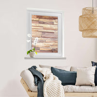 Fensterfolie [hoch] Artwood  - Wohnzimmer70cm x 100cm