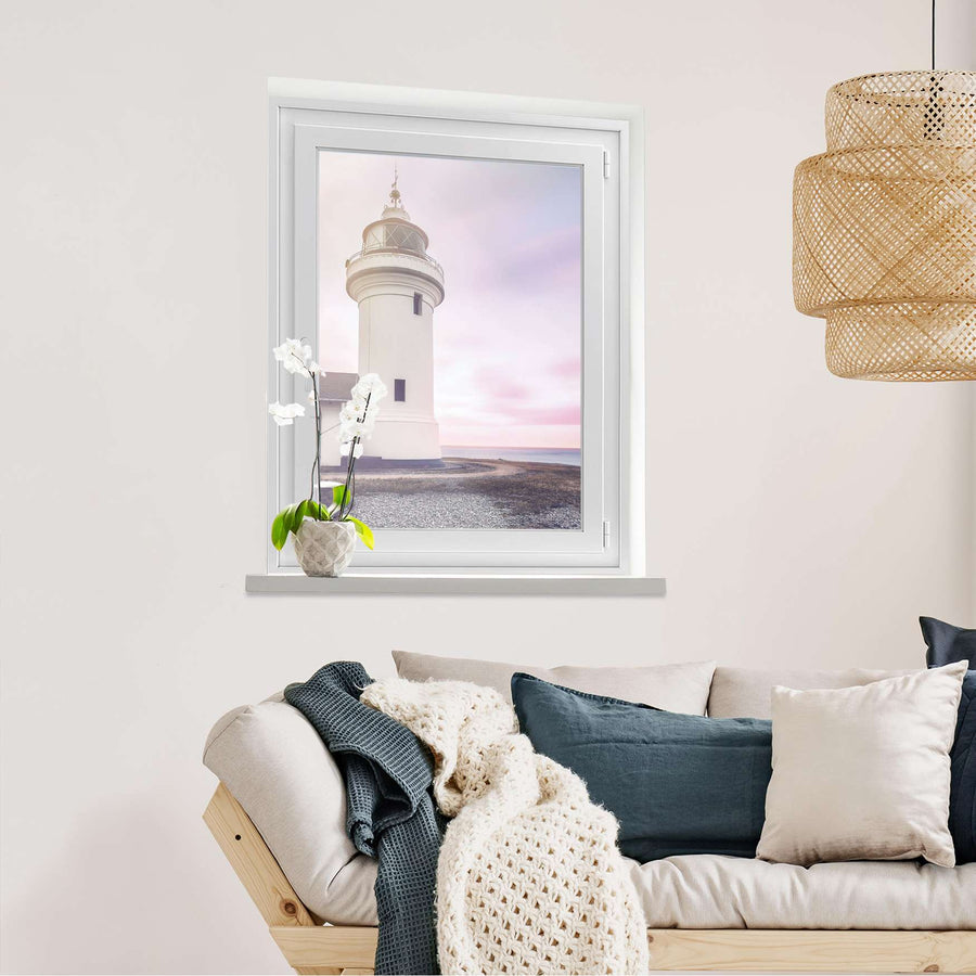 Fensterfolie [hoch] Lighthouse  - Wohnzimmer70cm x 100cm
