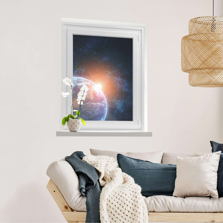 Fensterfolie [hoch] Sunrise  - Wohnzimmer70cm x 100cm
