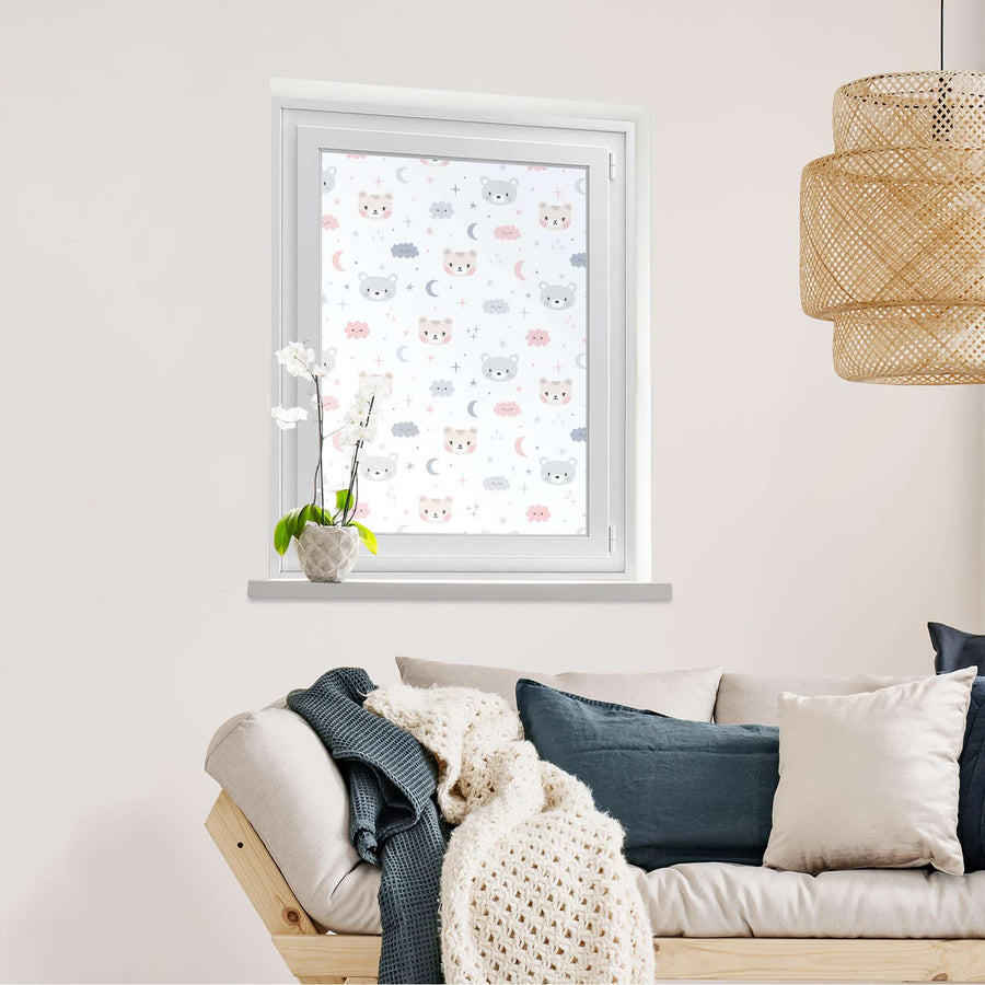Fensterfolie [hoch] Sweet Dreams  - Wohnzimmer70cm x 100cm