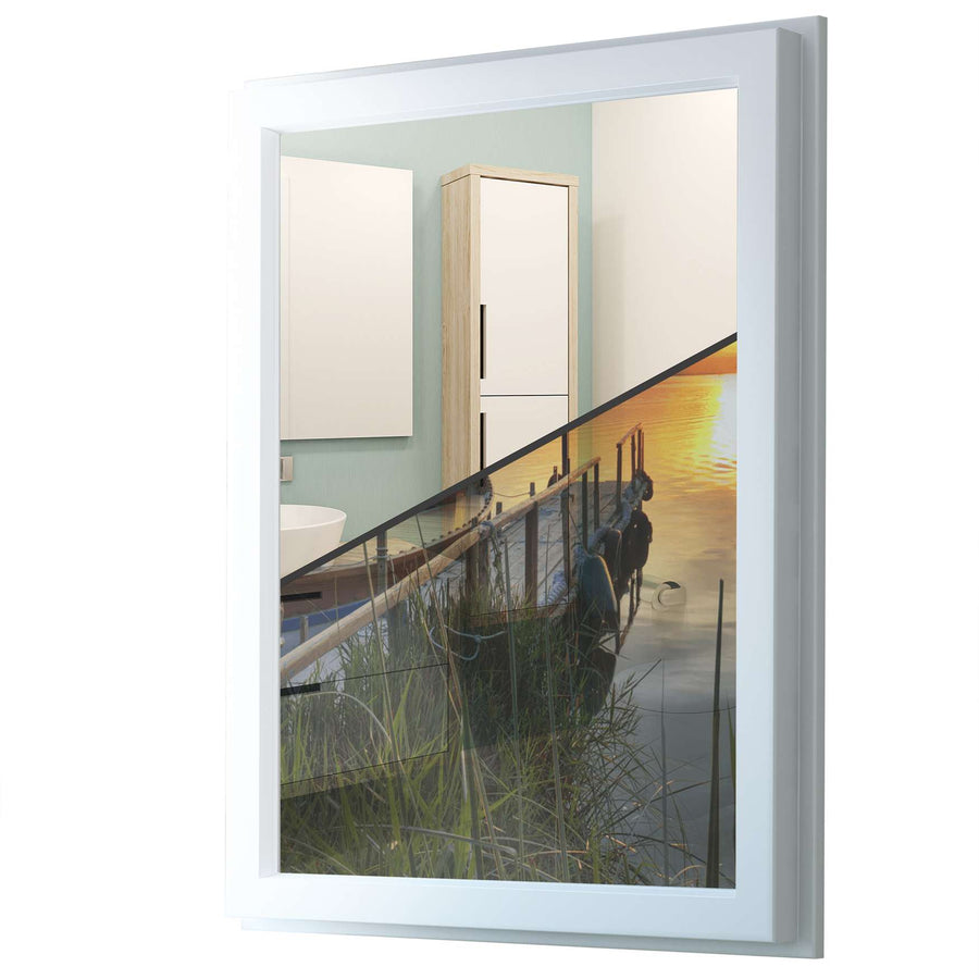 Fensterfolie [hoch] - Bridge to the sun - 70x100 cm - Transparenz