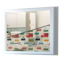 Fensterfolie [quer] - Cars - 100x70 cm - Transparenz