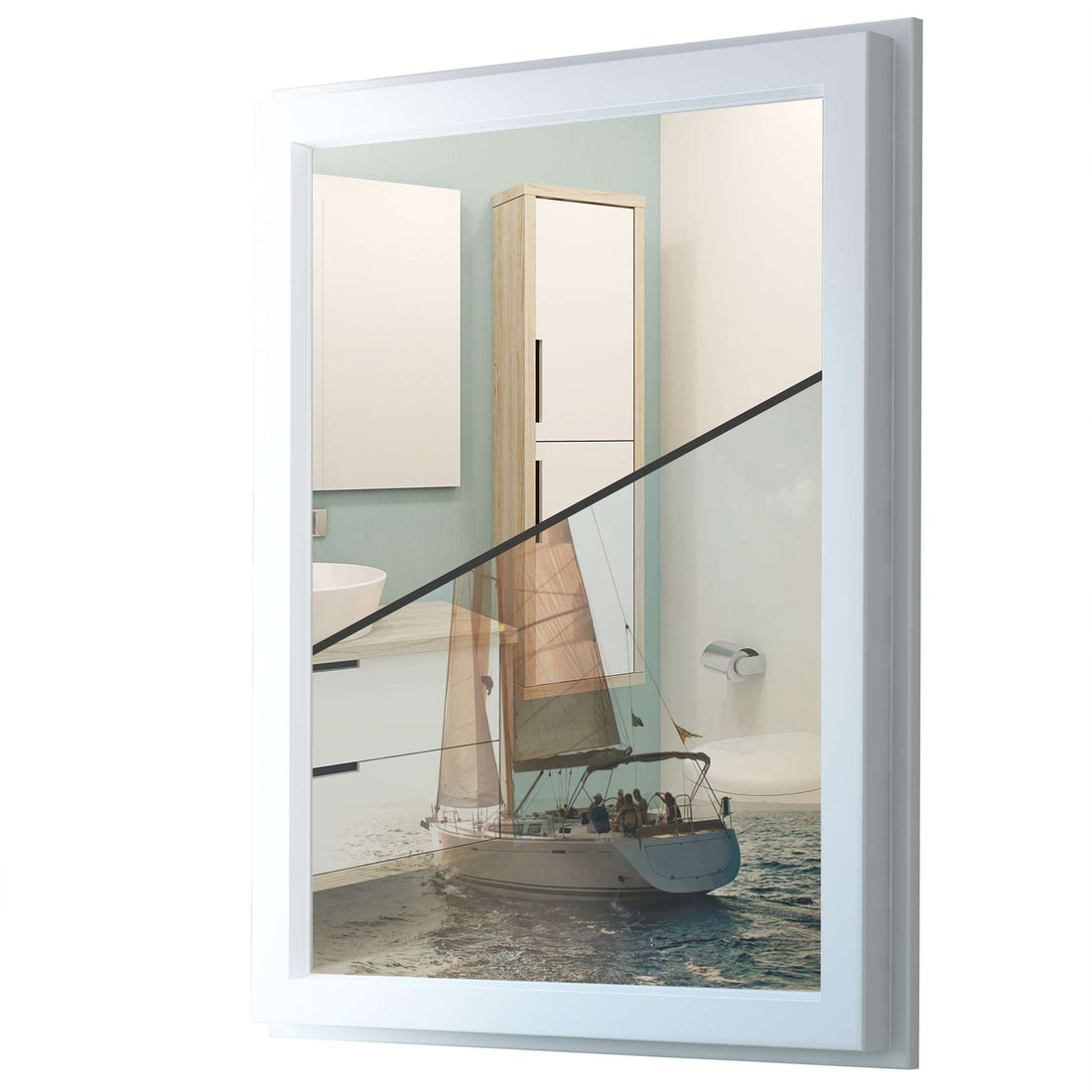Fensterfolie [hoch] - Freedom - 70x100 cm - Transparenz