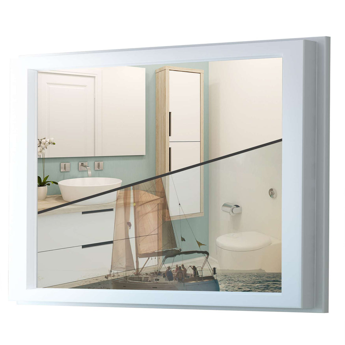 Fensterfolie [quer] - Freedom - 70x50 cm - Transparenz