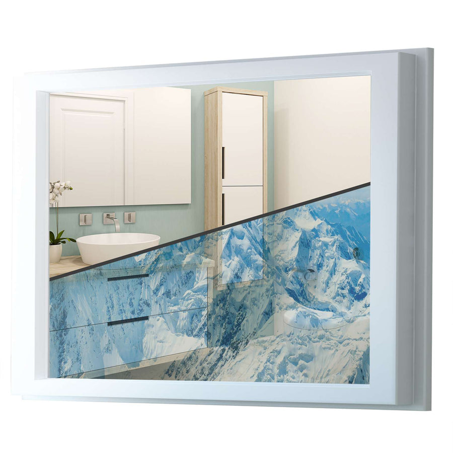 Fensterfolie [quer] - Himalaya - 100x70 cm - Transparenz