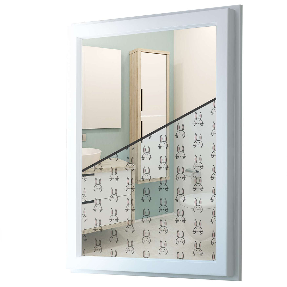 Fensterfolie [hoch] - Hoppel - 70x100 cm - Transparenz