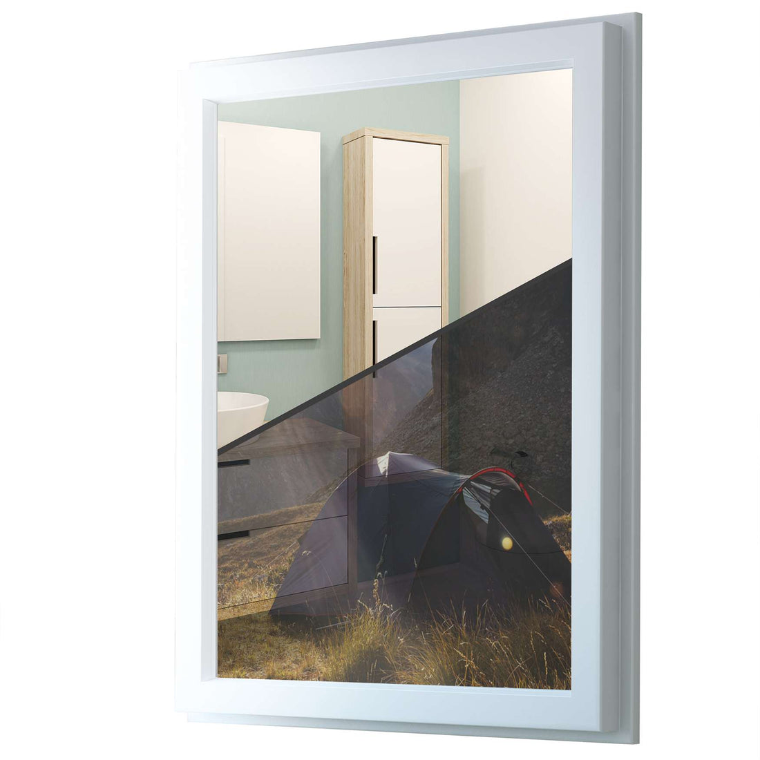 Fensterfolie [hoch] - Into the Wild - 70x100 cm - Transparenz