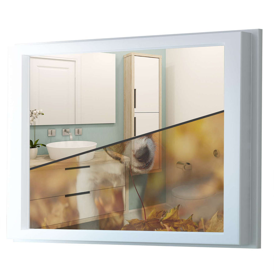 Fensterfolie [quer] - Jack the Puppy - 100x70 cm - Transparenz