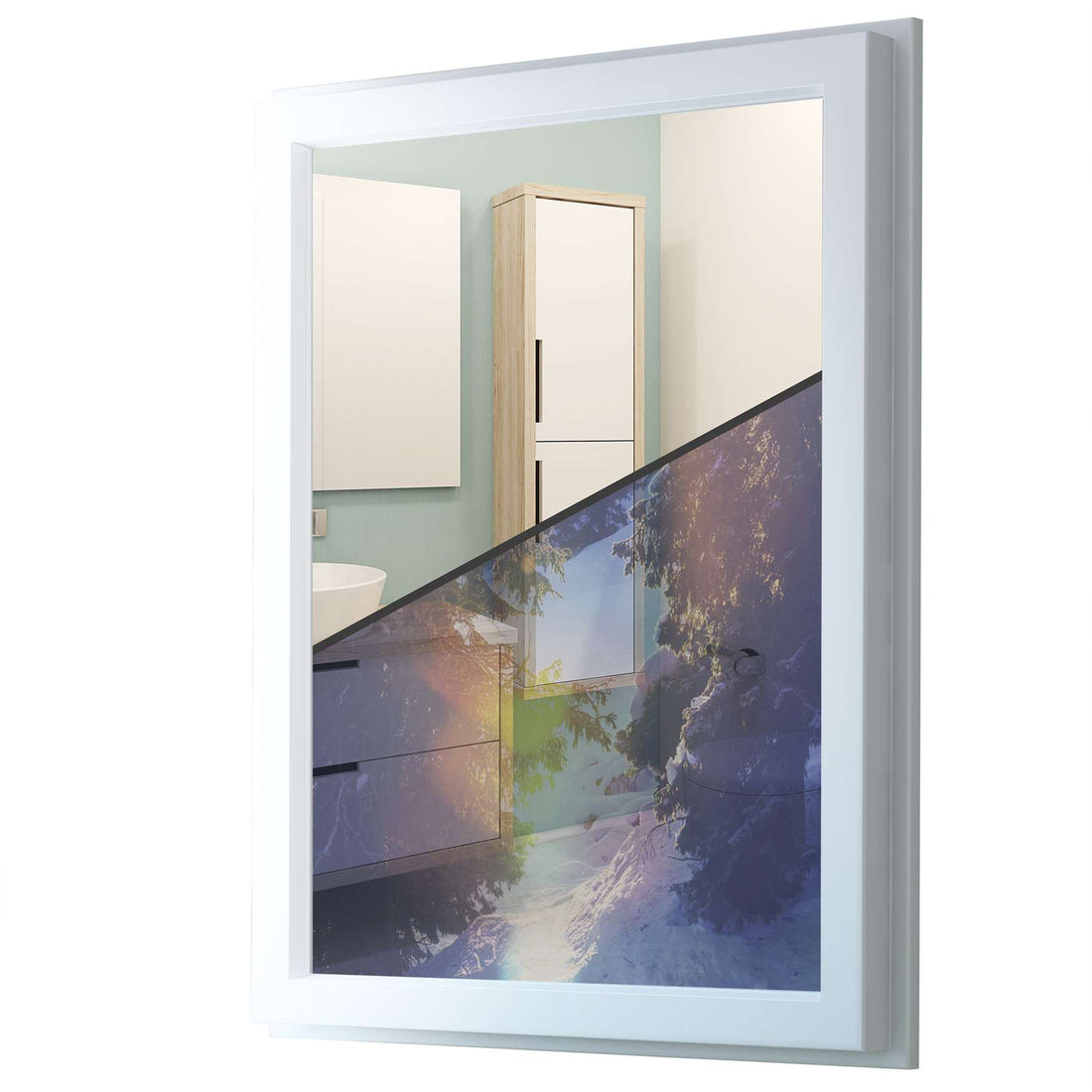 Fensterfolie [hoch] - Lichtflut - 70x100 cm - Transparenz