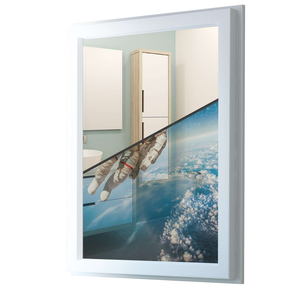 Fensterfolie [hoch] - Outer Space - 50x70 cm - Transparenz