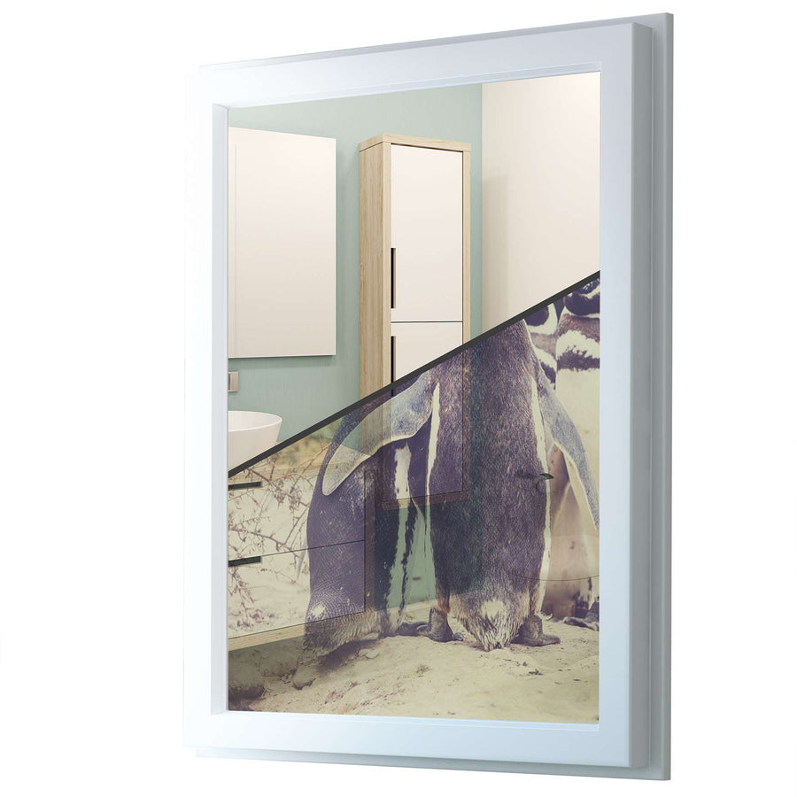 Fensterfolie [hoch] - Pingu Friendship - 70x100 cm - Transparenz