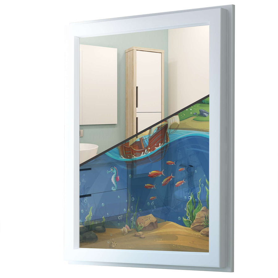 Fensterfolie [hoch] - Pirates - 70x100 cm - Transparenz