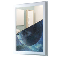 Fensterfolie [hoch] - Planet Blue - 70x100 cm - Transparenz