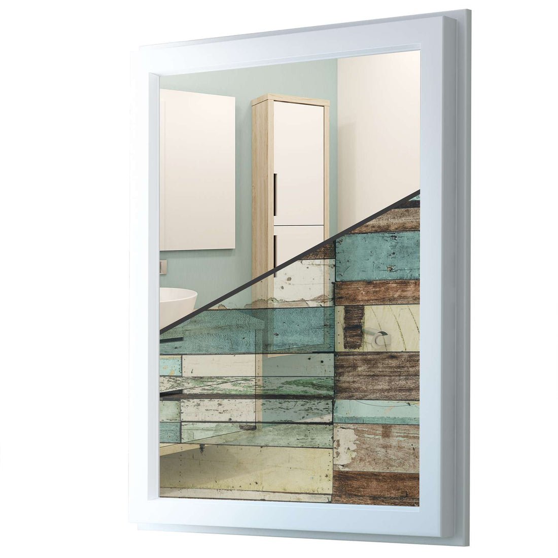 Fensterfolie [hoch] - Schiffsbruch - 70x100 cm - Transparenz