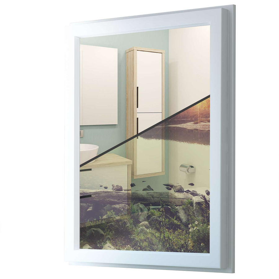 Fensterfolie [hoch] - Seaside Dreams - 70x100 cm - Transparenz