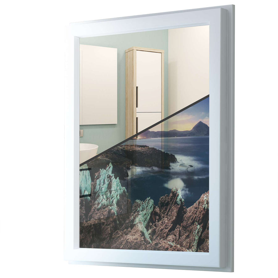 Fensterfolie [hoch] - Seaside - 70x100 cm - Transparenz