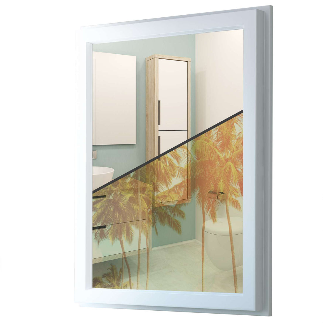 Fensterfolie [hoch] - Sun Flair - 70x100 cm - Transparenz