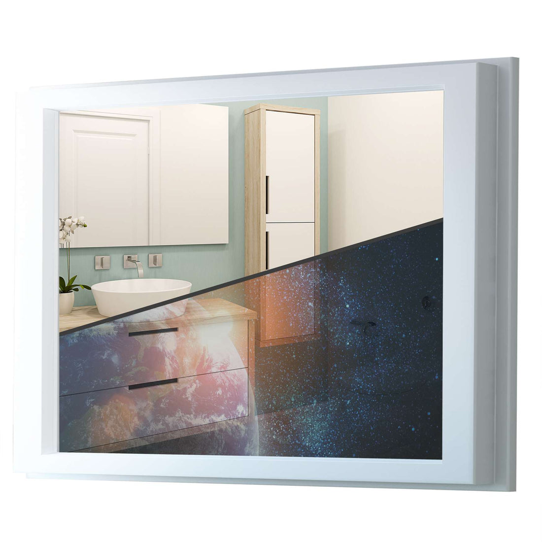 Fensterfolie [quer] - Sunrise - 100x70 cm - Transparenz