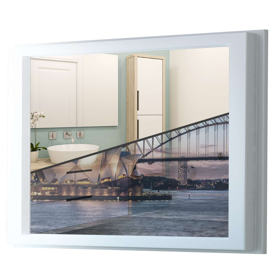 Fensterfolie [quer] - Sydney - 100x70 cm - Transparenz
