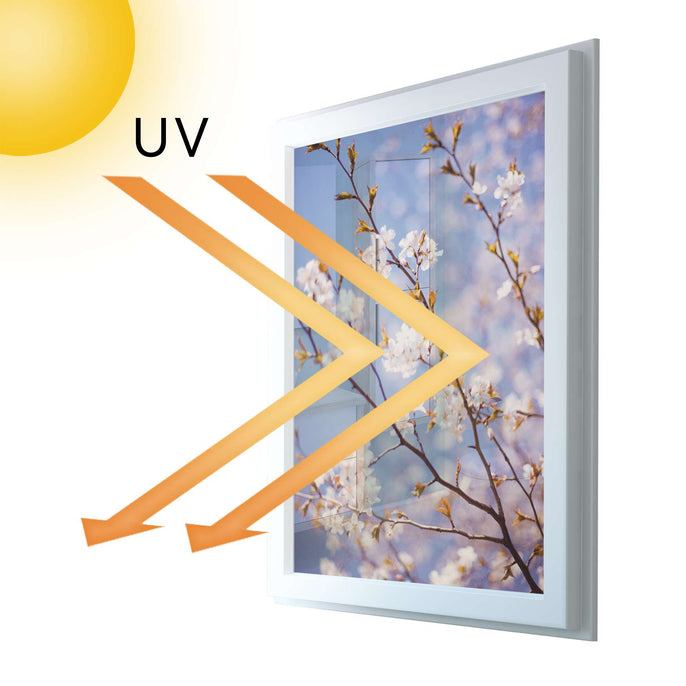 Fensterfolie [hoch] - Apple Blossoms - 70x100 cm - UV-resistent pds1