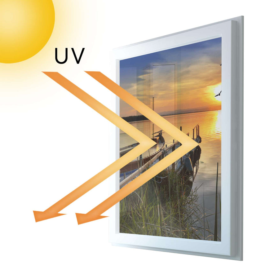 Fensterfolie [hoch] - Bridge to the sun - 70x100 cm - UV-resistent pds1