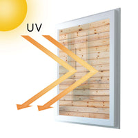 Fensterfolie [hoch] - Bright Planks - 70x100 cm - UV-resistent pds1
