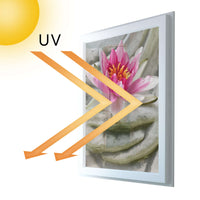 Fensterfolie [hoch] - Flower Buddha - 70x100 cm - UV-resistent pds1