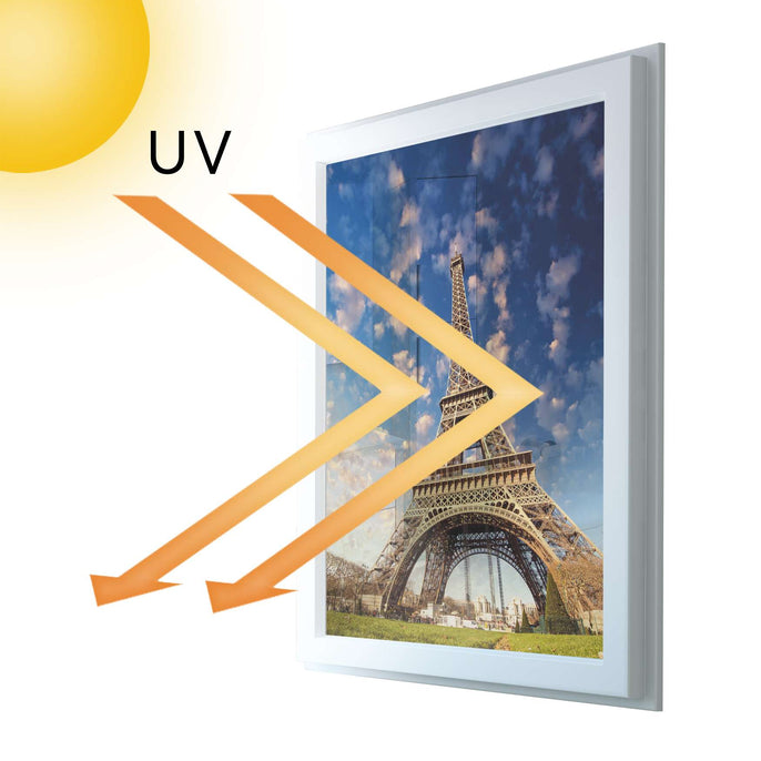 Fensterfolie [hoch] - La Tour Eiffel - 70x100 cm - UV-resistent pds1