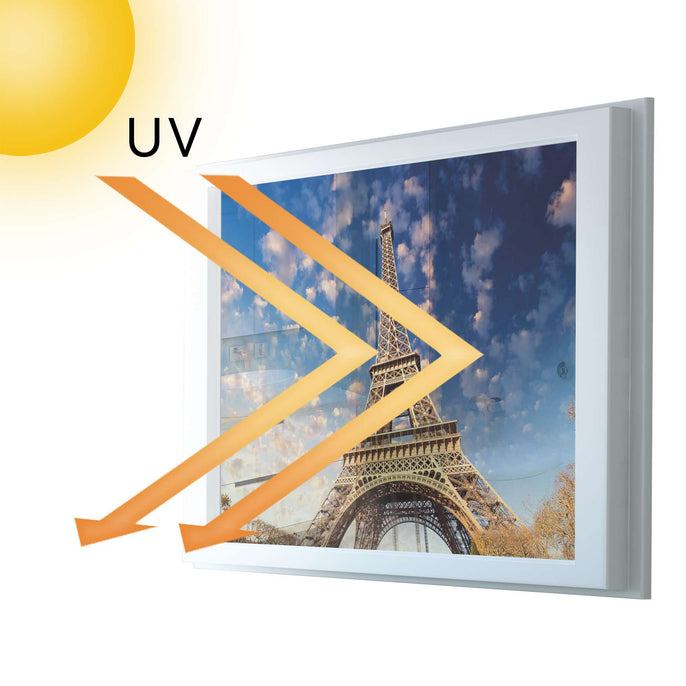 Fensterfolie [quer] - La Tour Eiffel - 100x70 cm - UV-resistent pds1