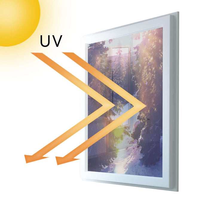 Fensterfolie [hoch] - Lichtflut - 70x100 cm - UV-resistent pds1