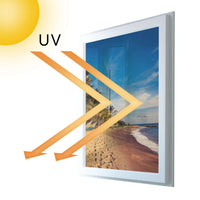 Fensterfolie [hoch] - Longboat Beach - 70x100 cm - UV-resistent pds1