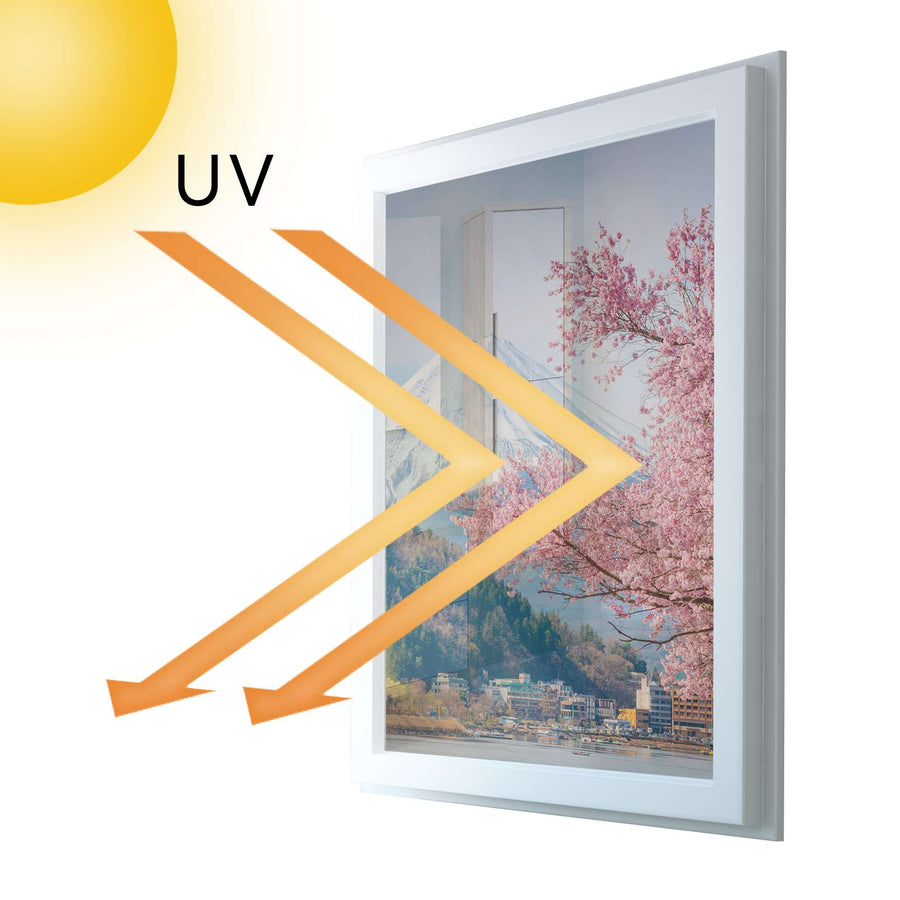 Fensterfolie [hoch] - Mount Fuji - 70x100 cm - UV-resistent pds1